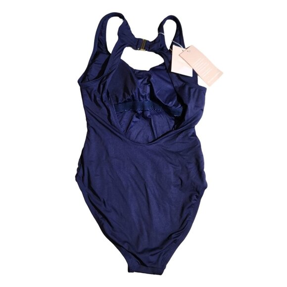 Andie Swim The Catalina One Piece Swimsuit Navy New With Tags Women's Size XXS - Picture 2 of 15